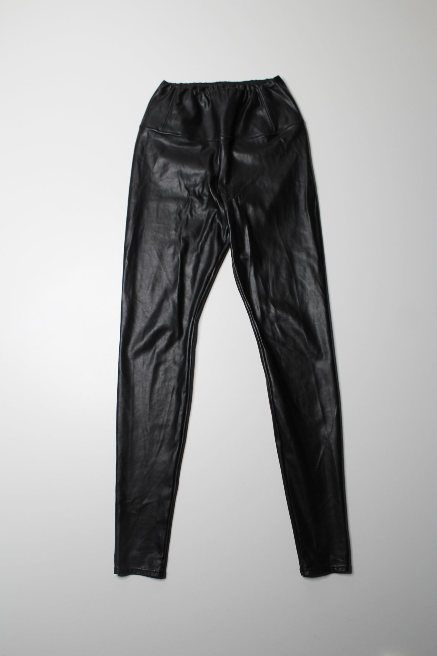 Aritzia Wilfred Free black 'daria' faux leather legging, size medium *full length (sale: was $48)