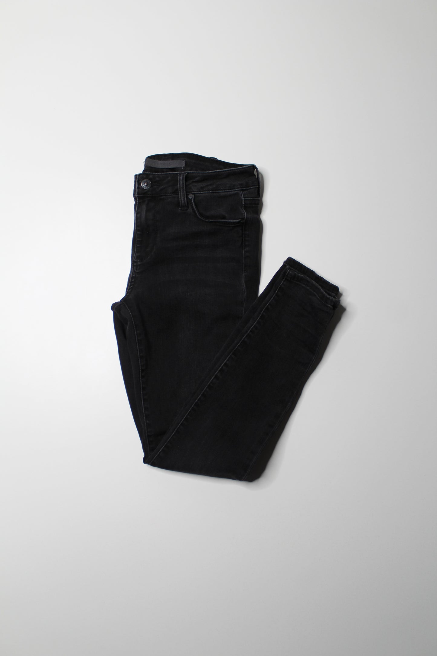 Joe’s black wash skinny jeans, size 27