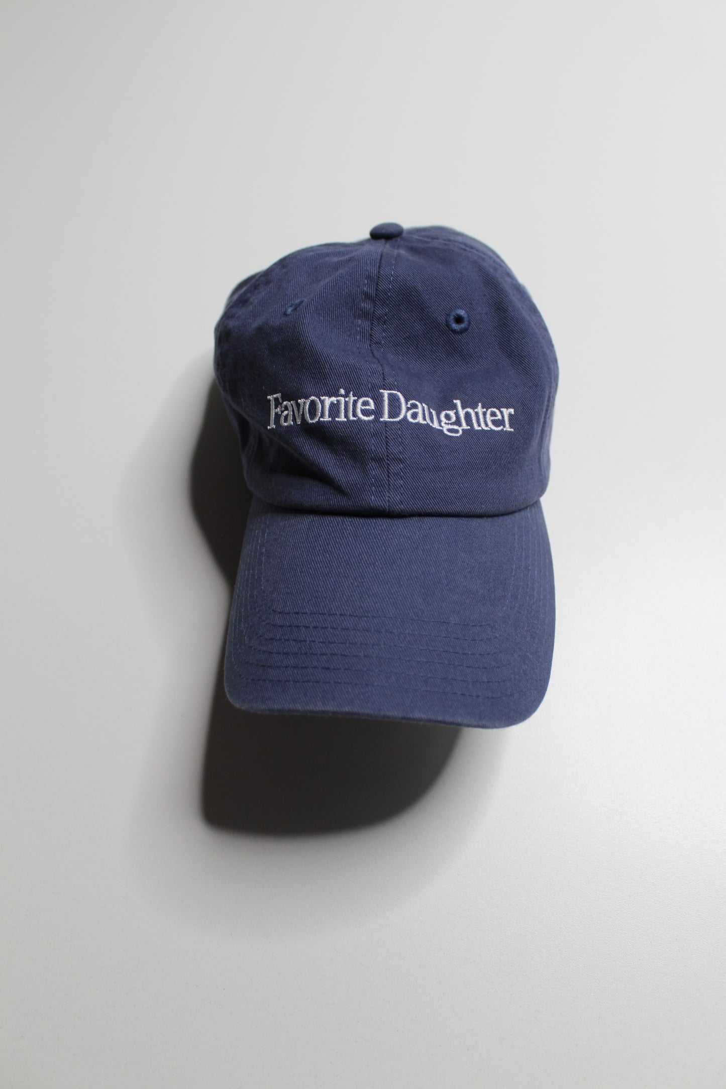 Anthropologie Favorite Daughter navy baseball hat