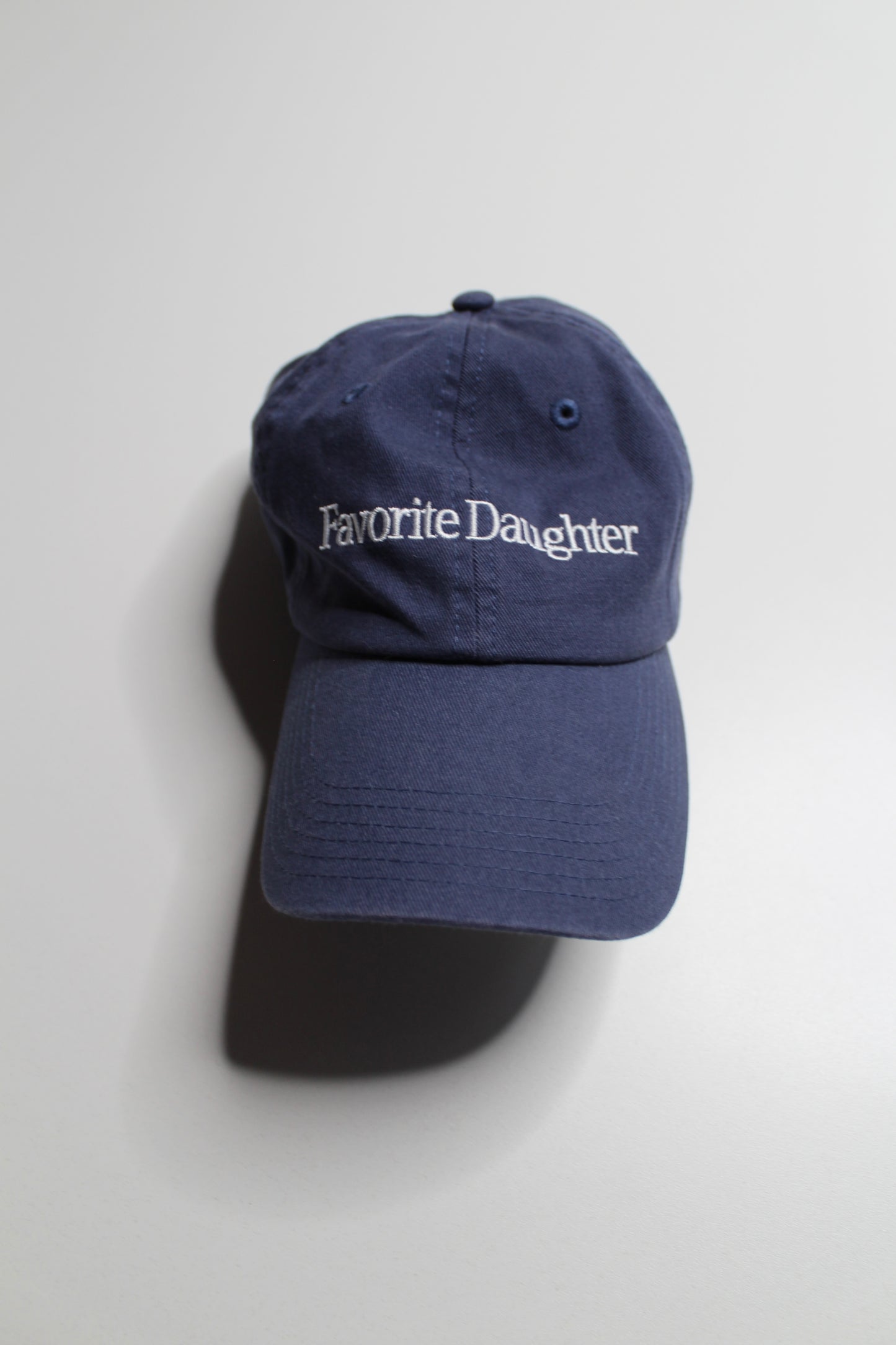 Anthropologie Favorite Daughter navy baseball hat