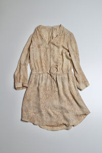 Aritzia T. Babaton bennett silk long sleeve dress, size small (additional 70% off)