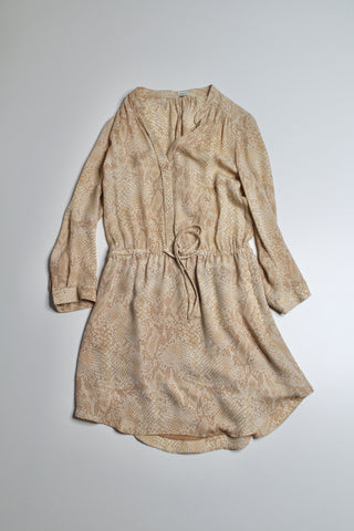 Aritzia T. Babaton bennett silk long sleeve dress, size small (additional 50% off)