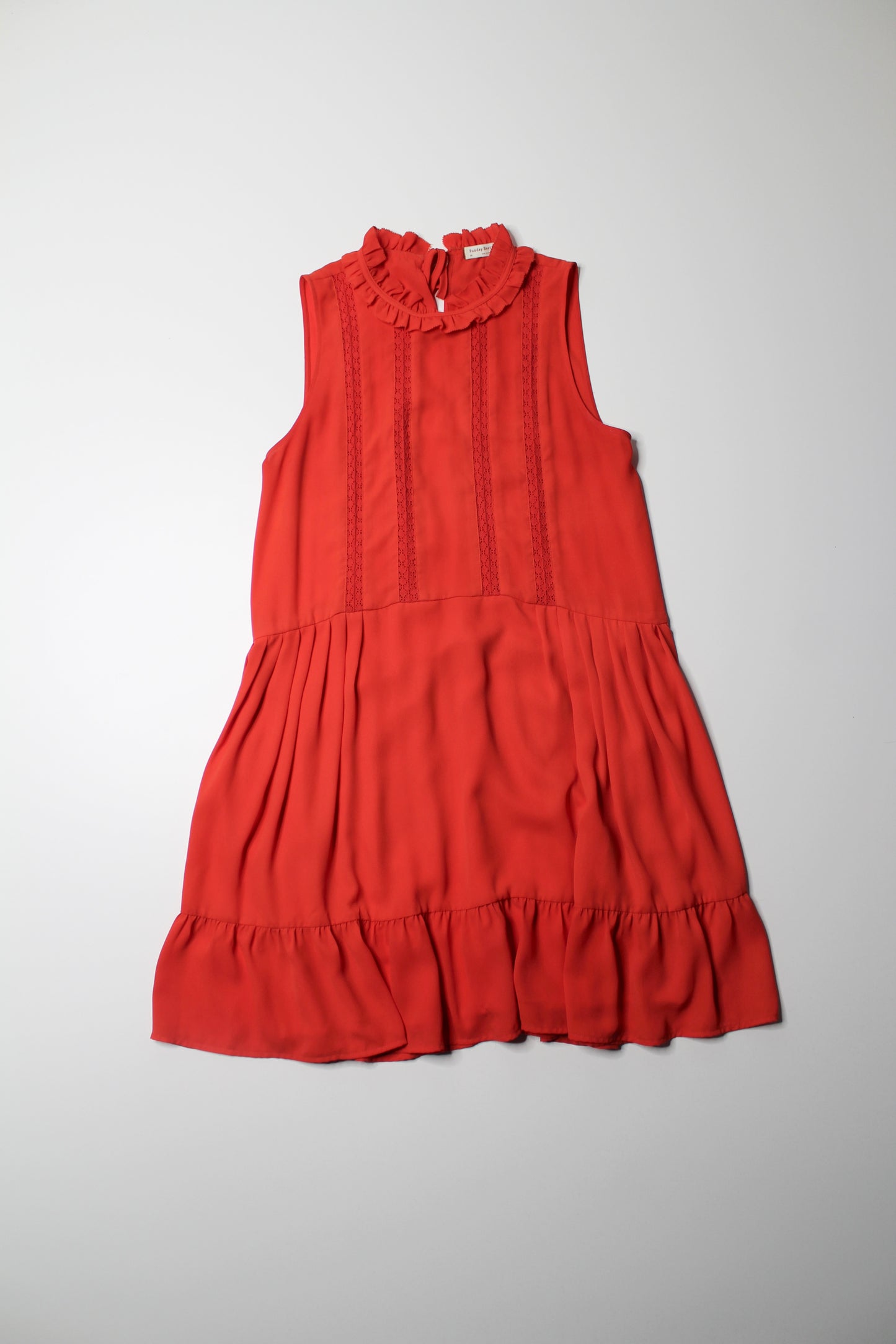 Aritzia Sunday Best red babydoll dress, size xs (loose flowy fit) (additional 50% off)