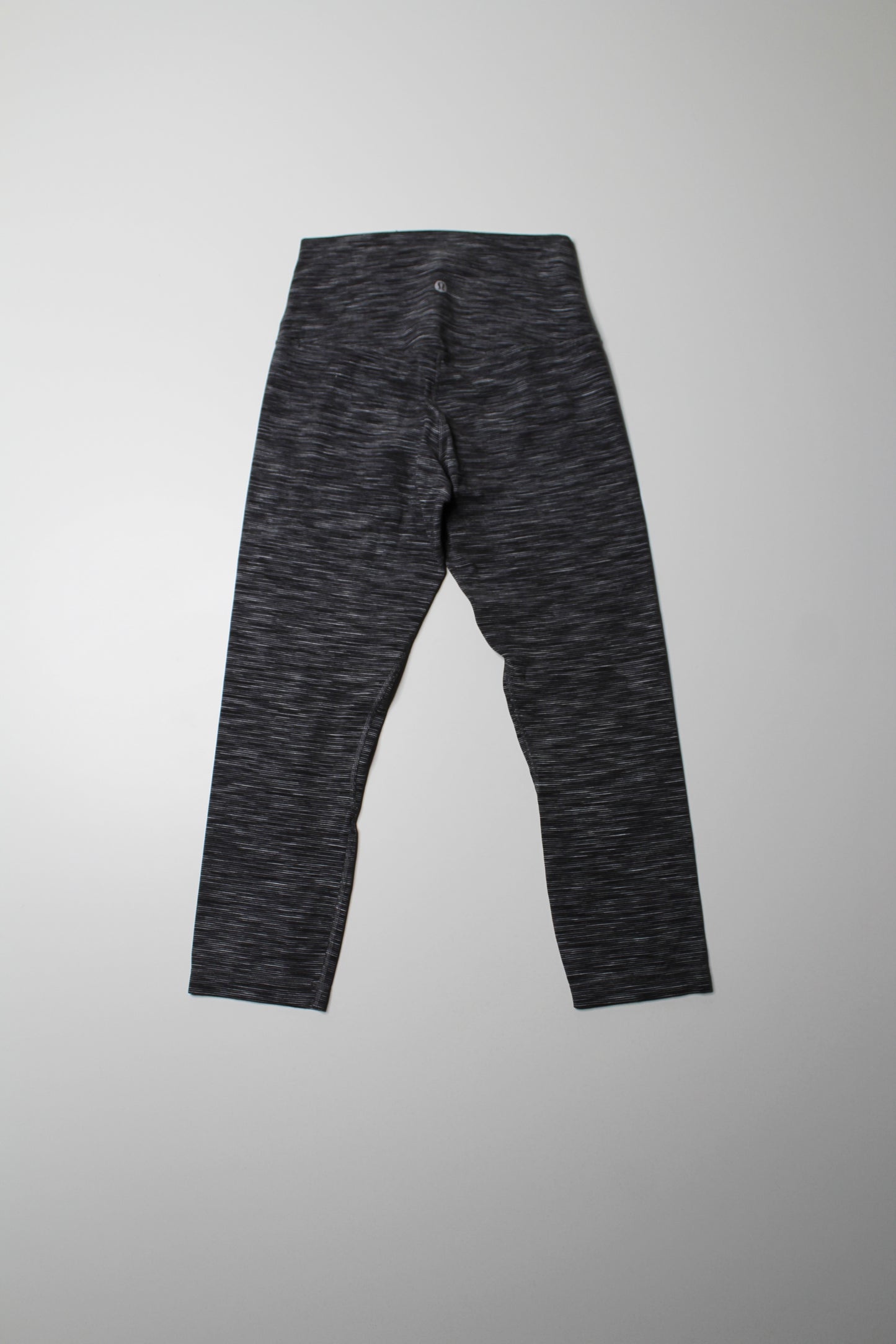 Lululemon wee are from space stripe ‘align’ crop legging, size 6 (21”)