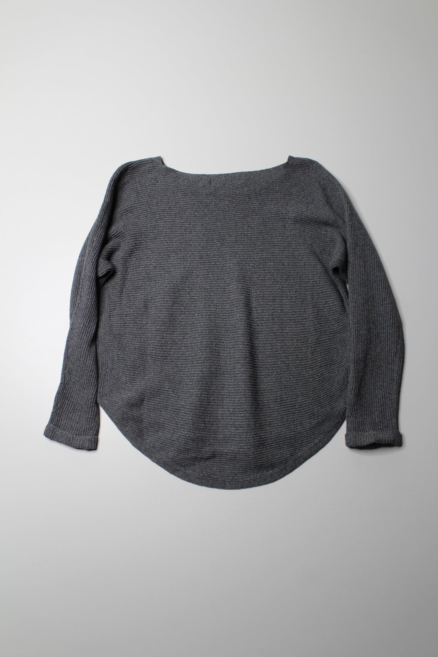 Monk & Lou grey knit sweater, size medium (price reduced: was $30)