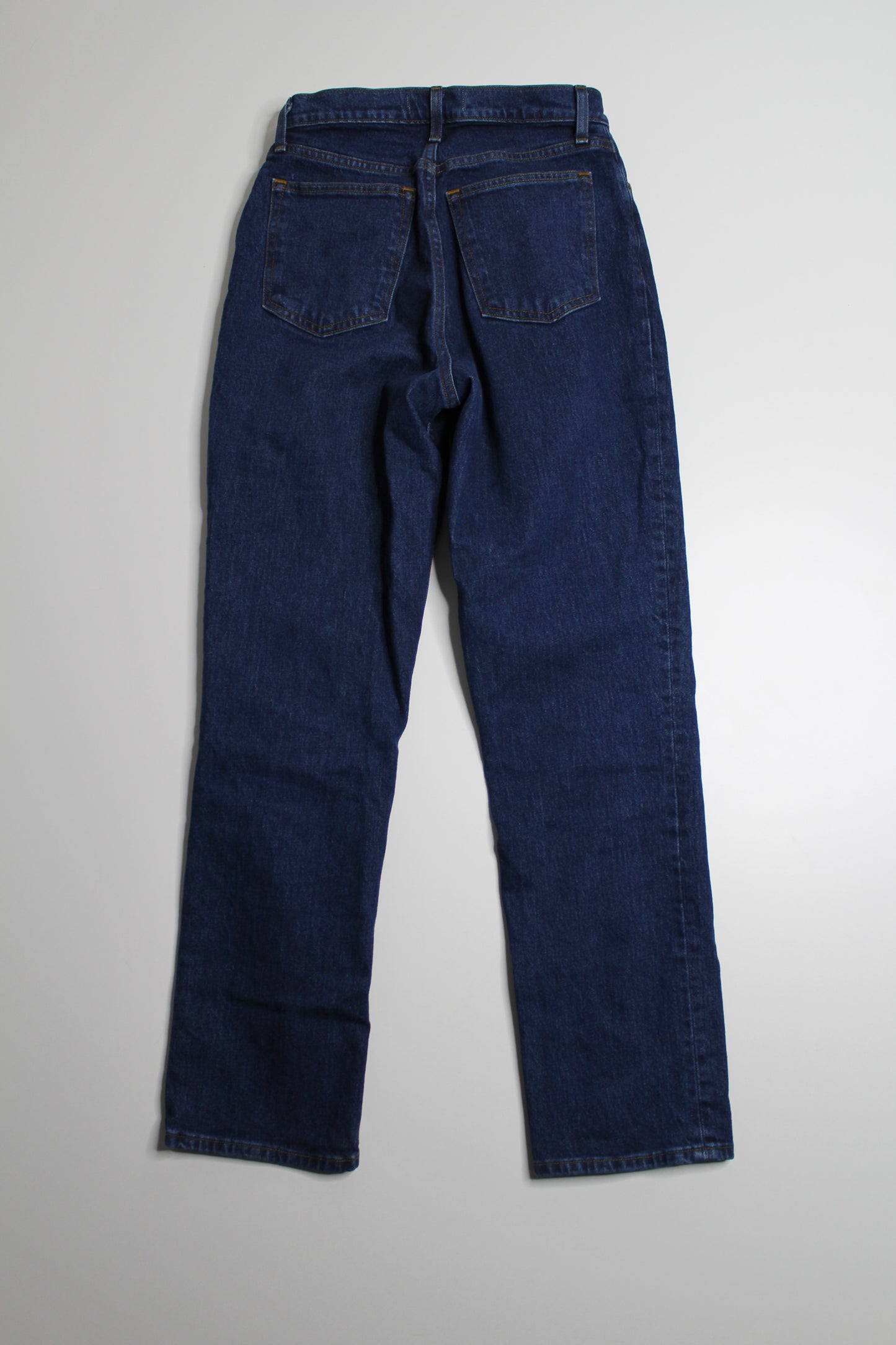 Abercrombie + Fitch dark wash curve love 90s straight ultra high rise, size 28 / 6R (31") (additional 40% off)