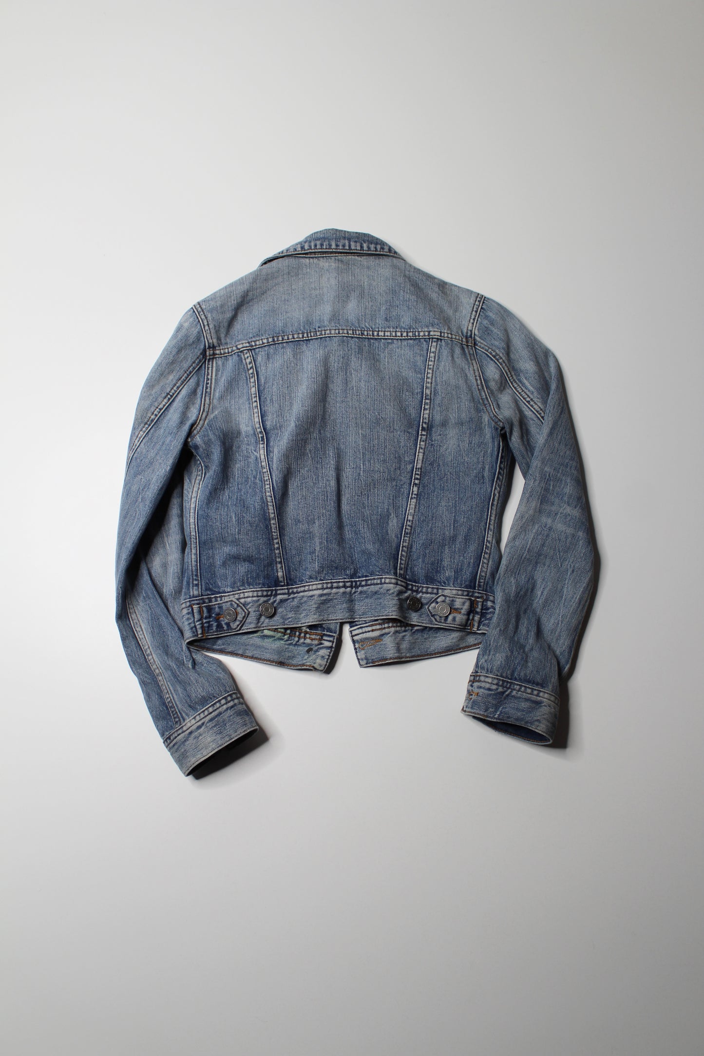 Aritzia Talula cropped jean jacket, size small (was $48)