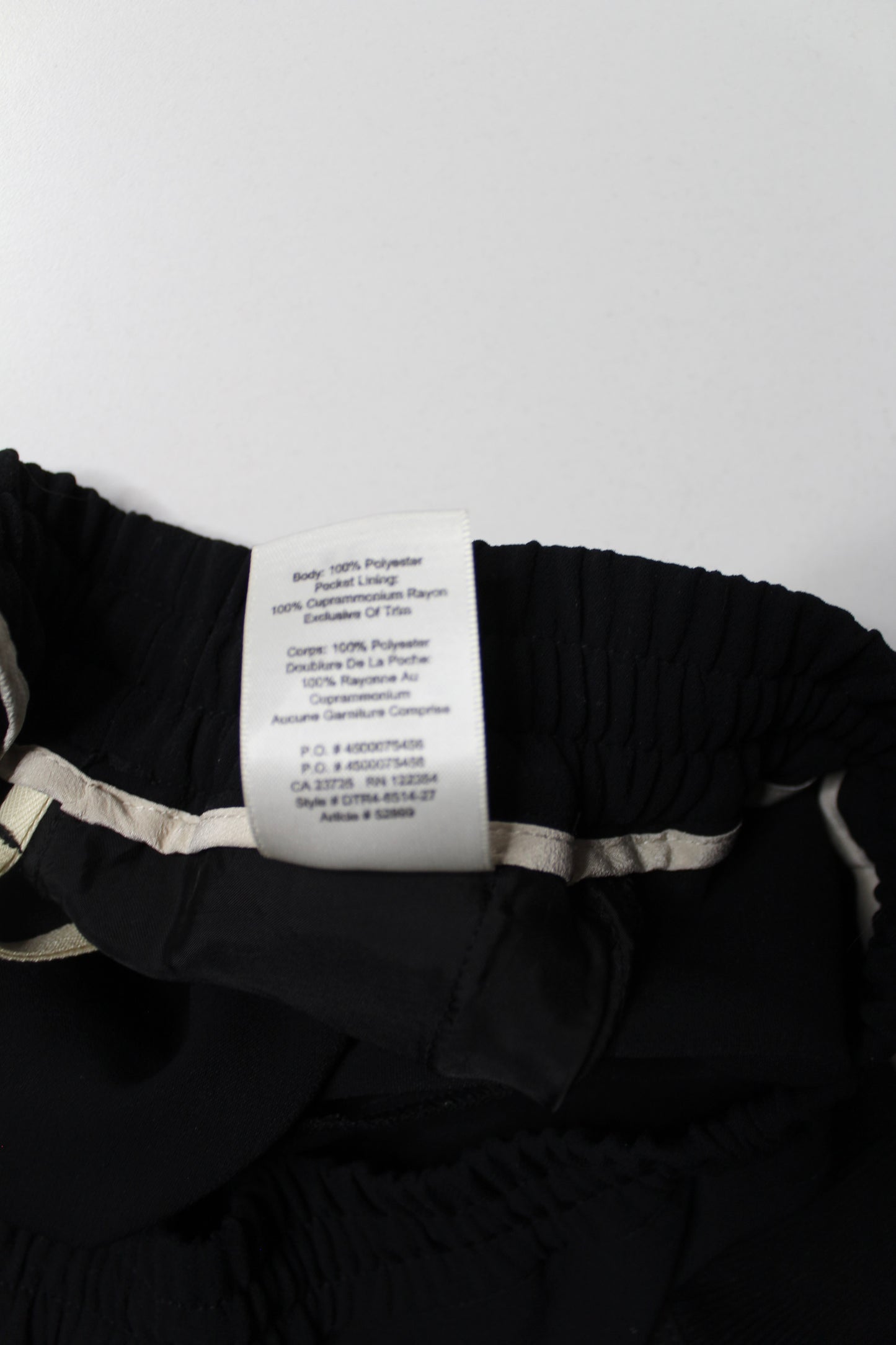 Aritzia Wilfred black 'Buffon' jogger, size small