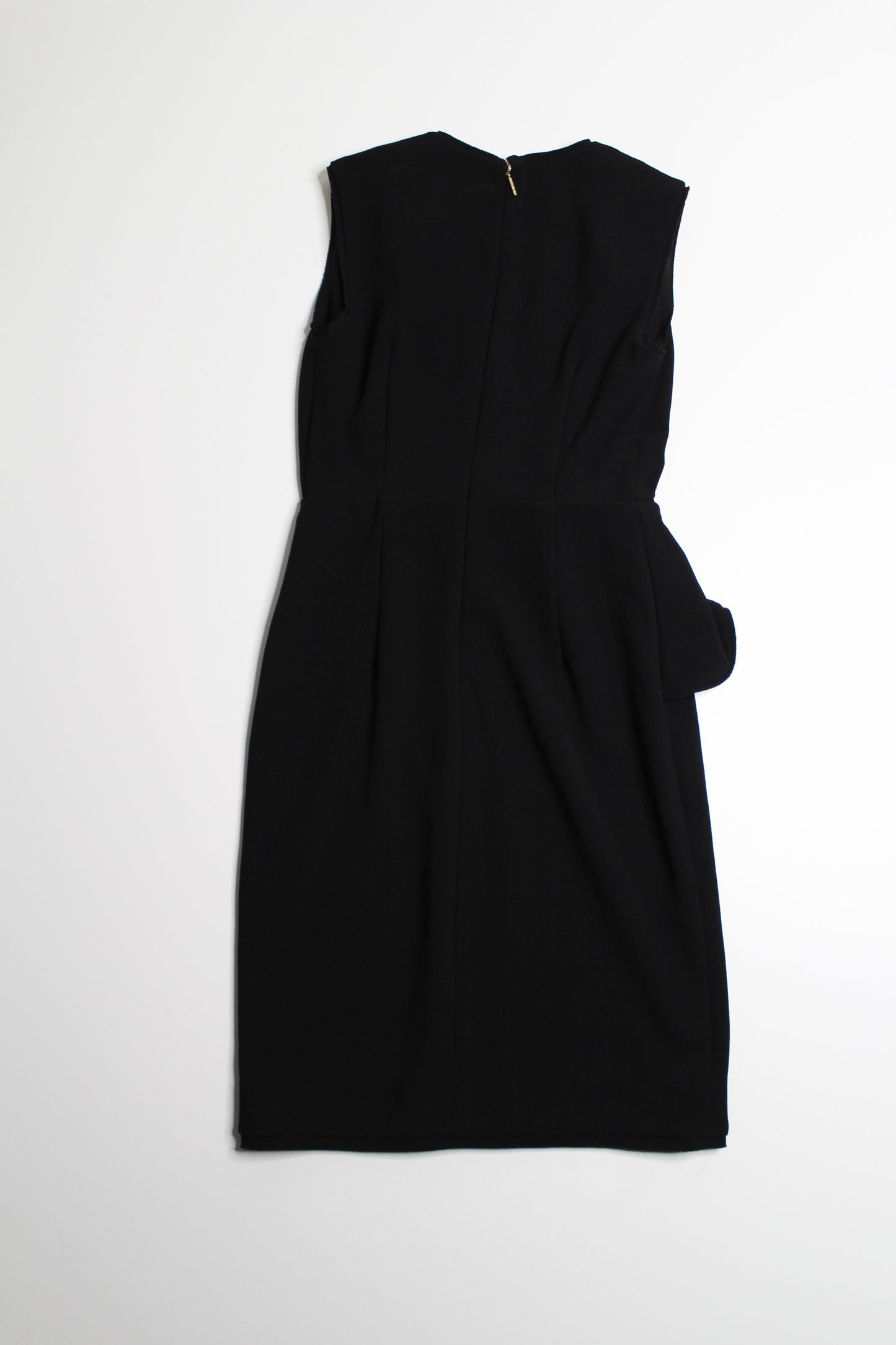 Tory Burch black Brooklyn v neck sleeveless dress, size 0 (additional 20% off)