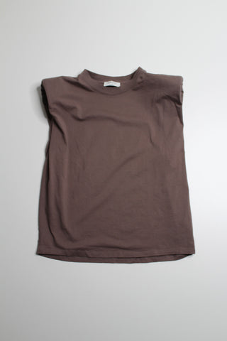 Aritzia babaton shoulder pad tank, size xs (relaxed fit)
