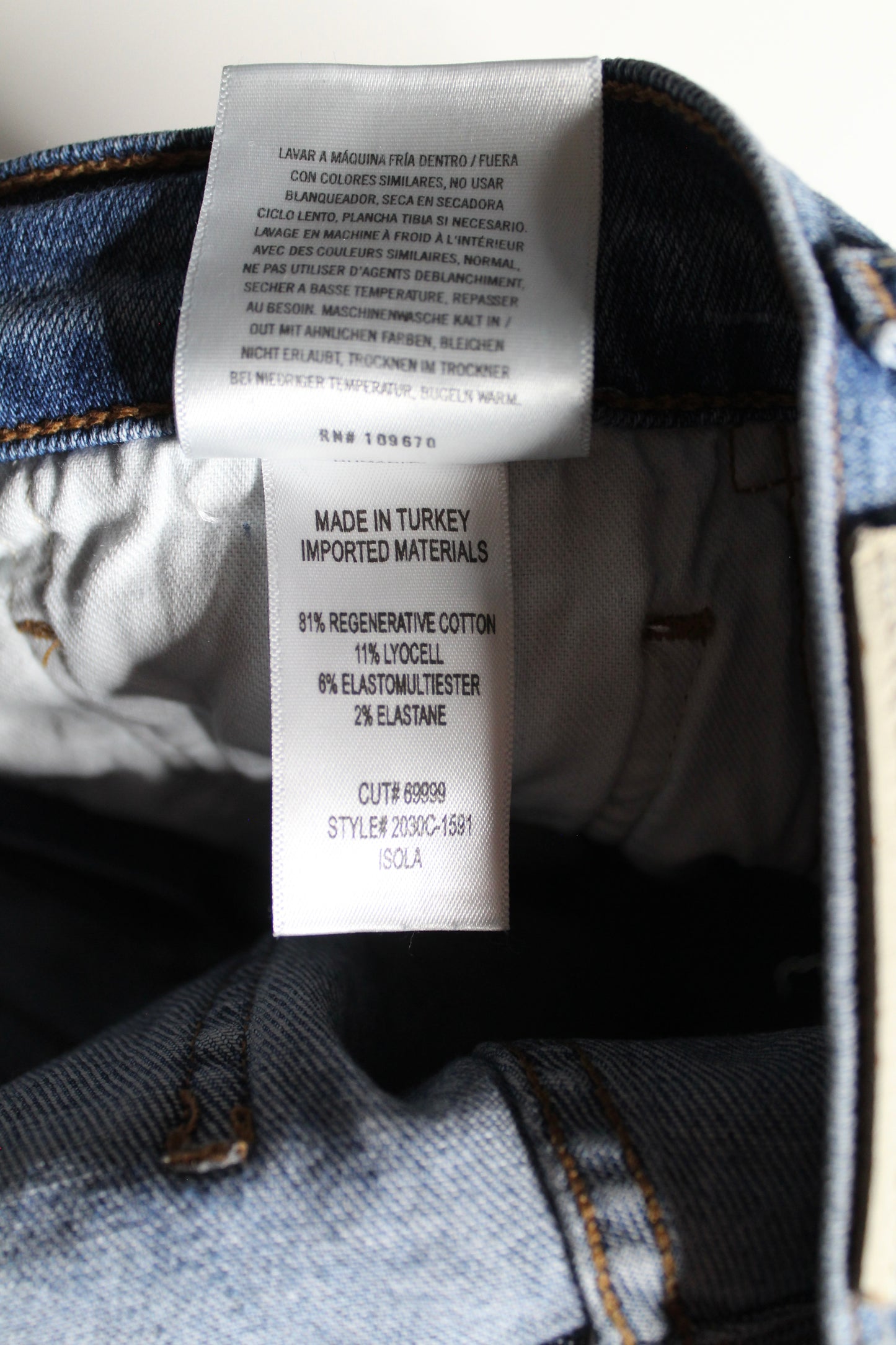 Citizens isola jeans, size 27 (26")