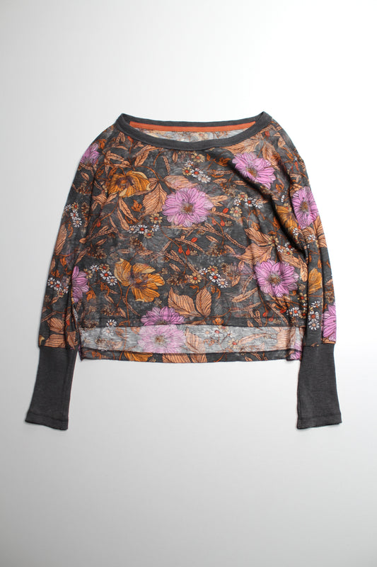 Anthropologie Pilcro multi color long sleeve, size small (additional 50% off at checkout)