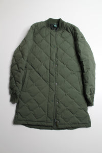 Woods climbing ivy bering quilted insulated jacket, size small