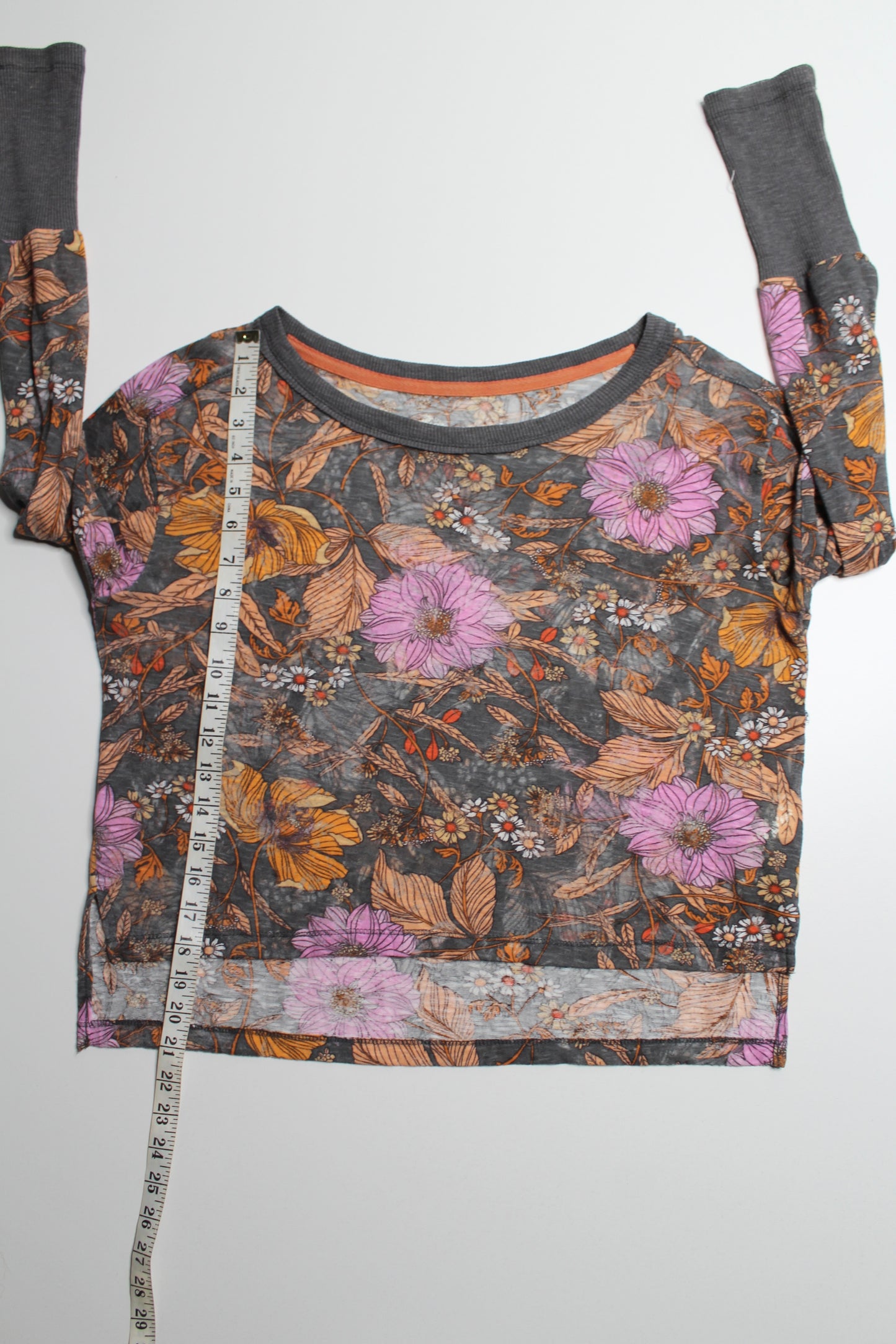 Anthropologie Pilcro multi color long sleeve, size small (additional 50% off at checkout)