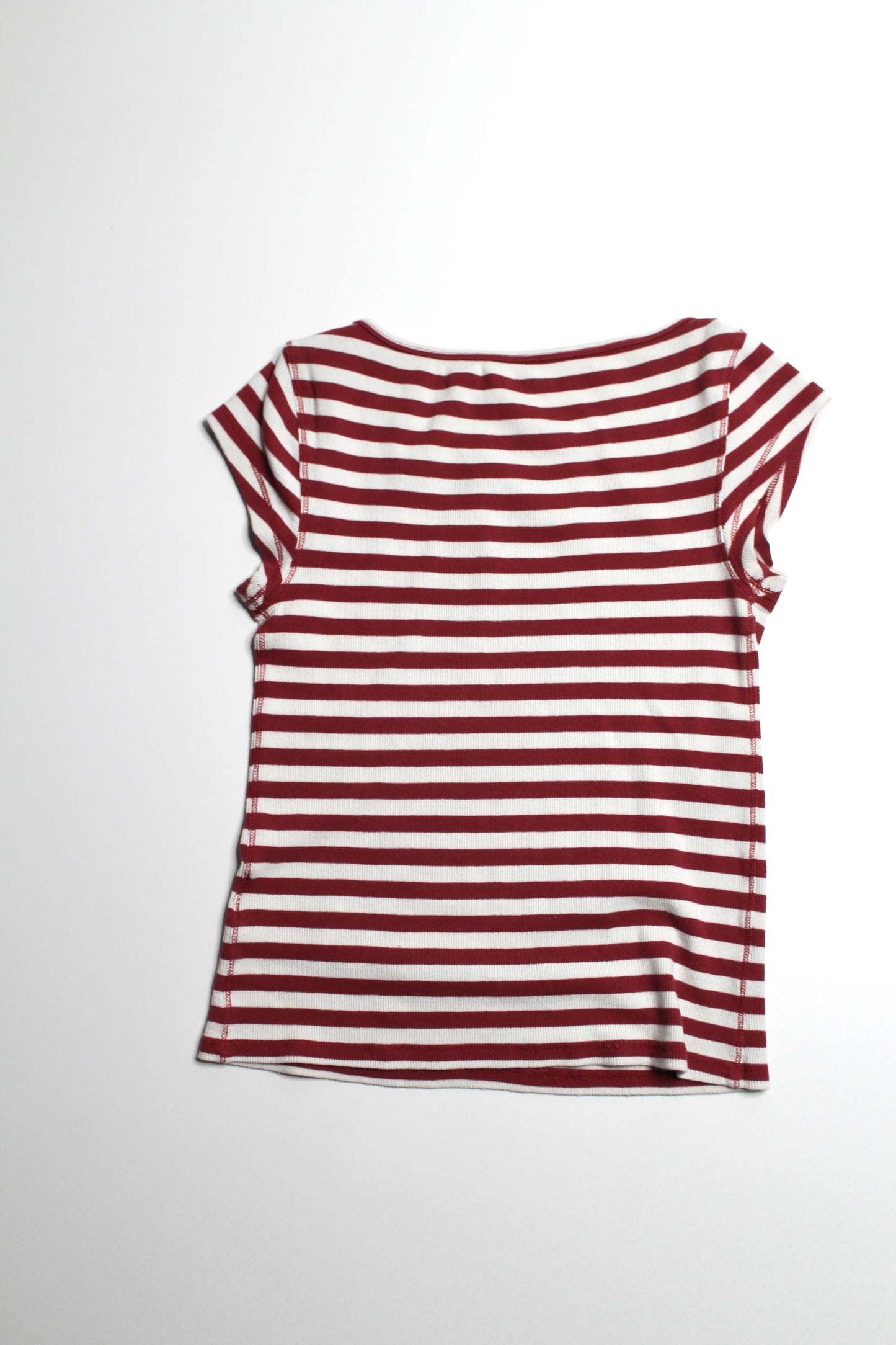 Anthropologie Pilcro striped ribbed t shirt, size small