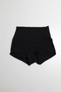 Lululemon black high rise booty shorts, no size. Fits like 4 *nulu