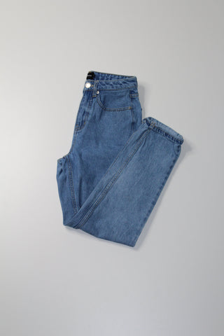 Frank and Oak high rise stevie tapered jeans, size 25 (27")