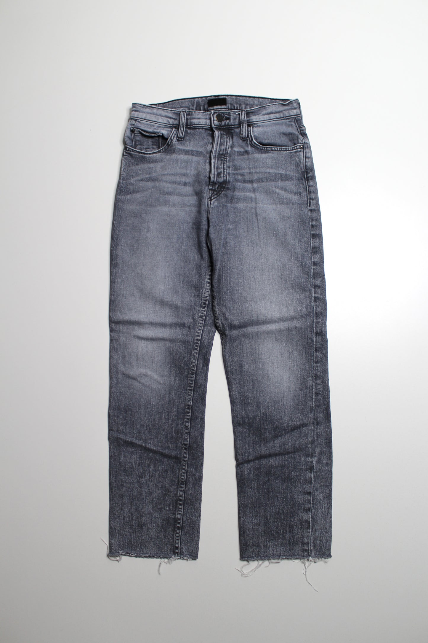Mother static ‘the tomcat ankle fray’ denim, size 27 (26”)