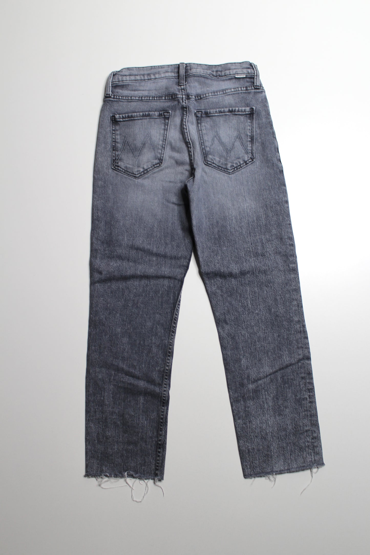 Mother static ‘the tomcat ankle fray’ denim, size 27 (26”)