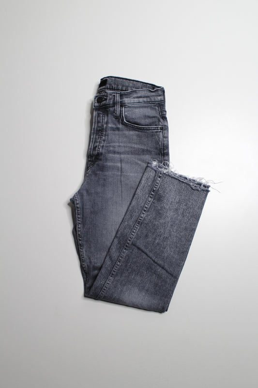Mother static ‘the tomcat ankle fray’ denim, size 27 (26”)