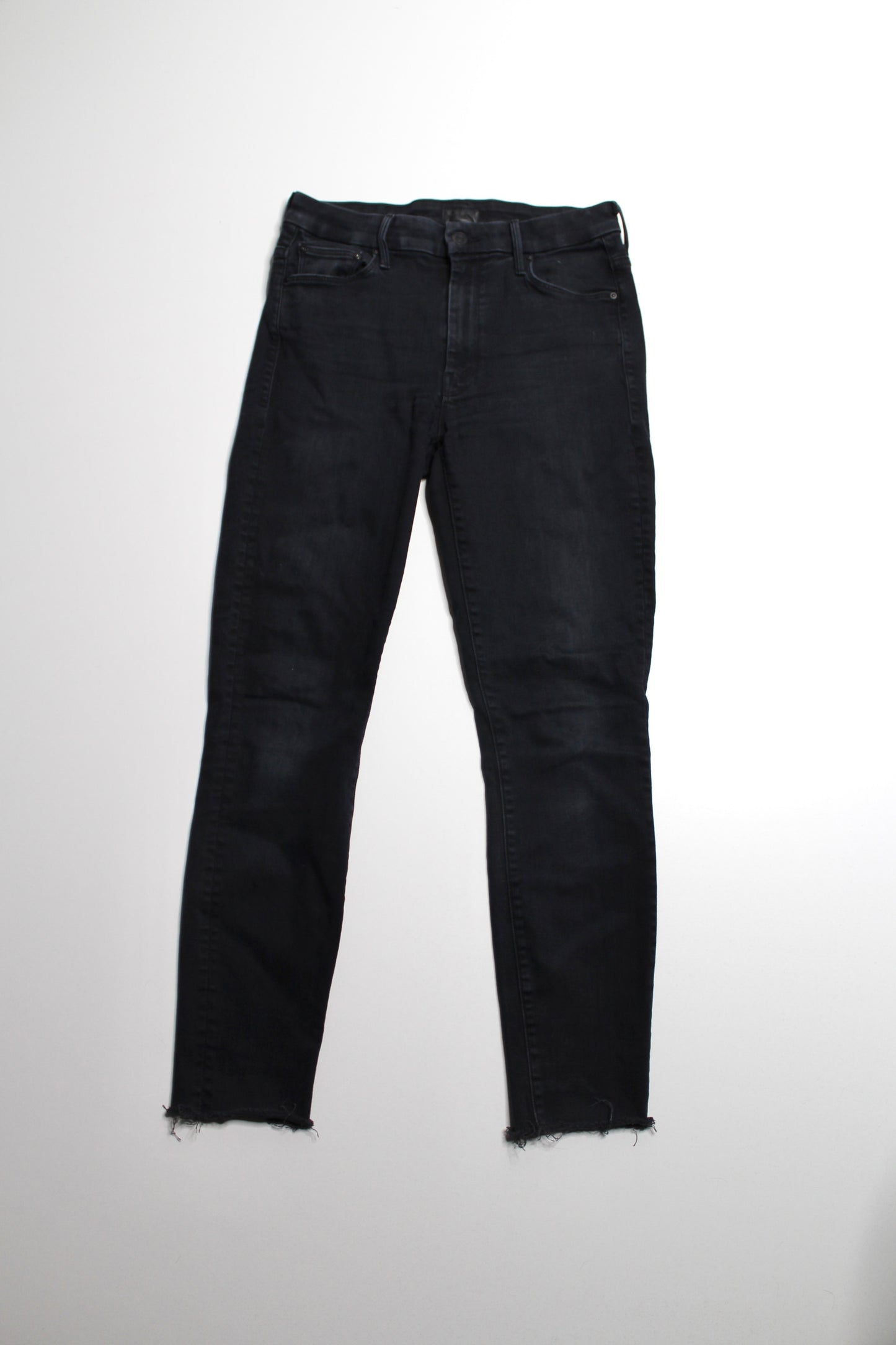 Mother night shadow ‘pixie dazzle ankle fray’ jeans, size 27