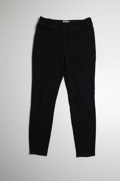 Madewell black pull on skinny jeans, size 30  (price reduced: was $58)