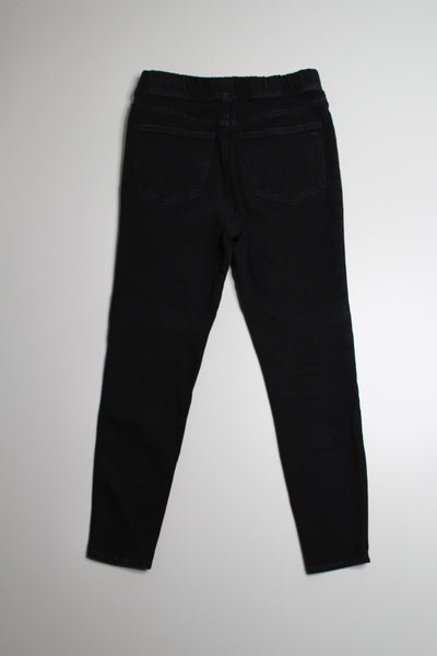 Madewell black pull on skinny jeans, size 30  (price reduced: was $58)