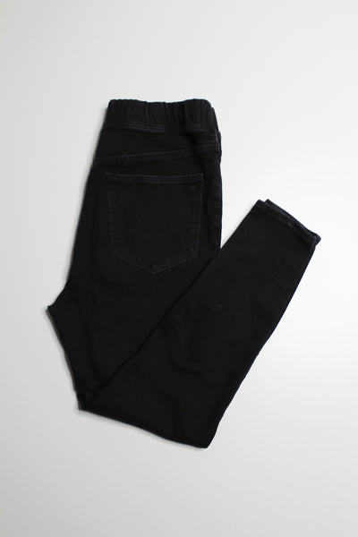 Madewell black pull on skinny jeans, size 30  (price reduced: was $58)