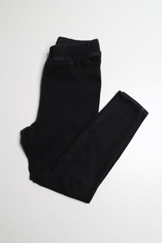 Madewell black pull on skinny jeans, size 30