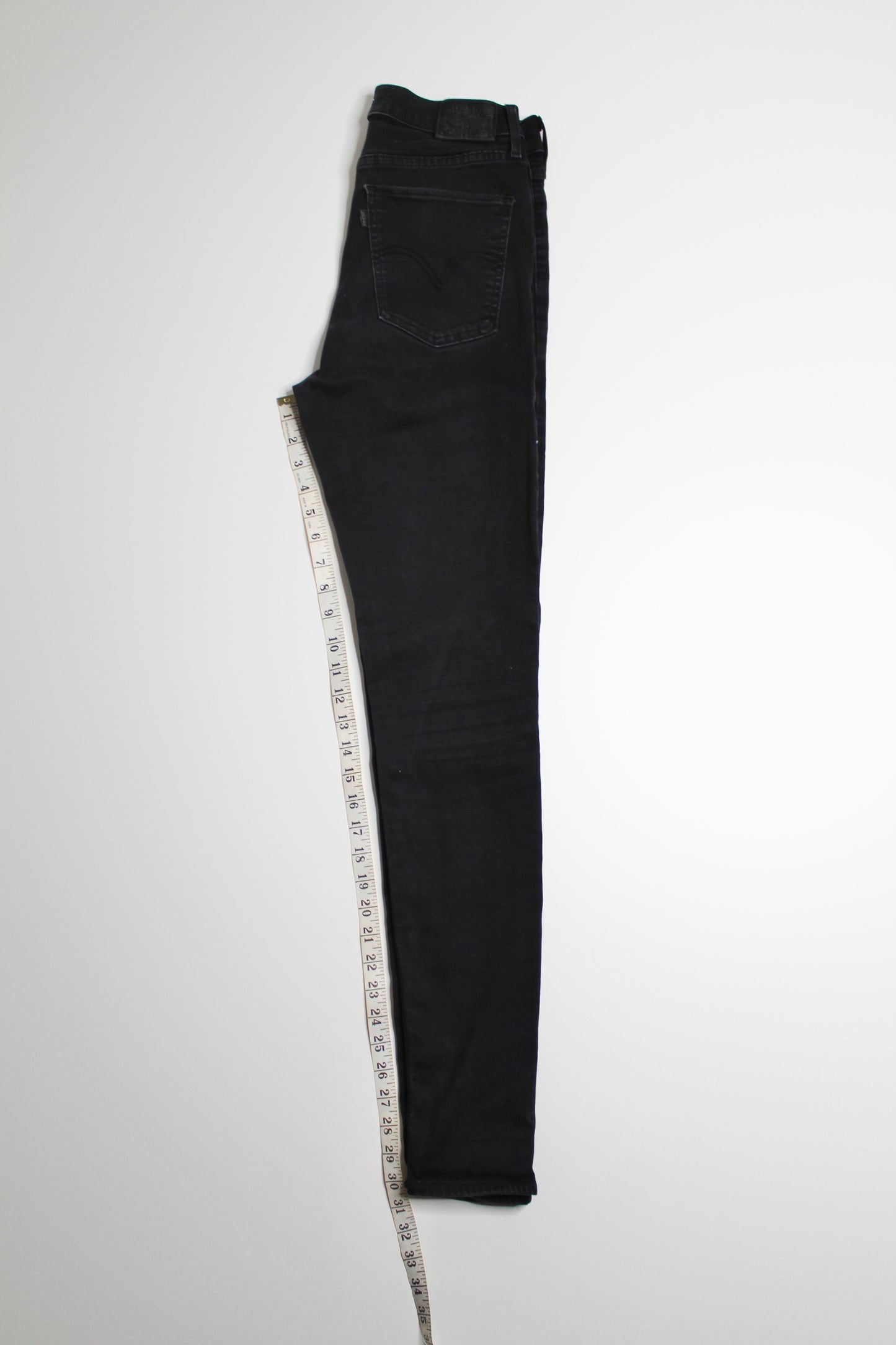 Levi's black mile high super skinny jeans, size 29 (additional 40% off)