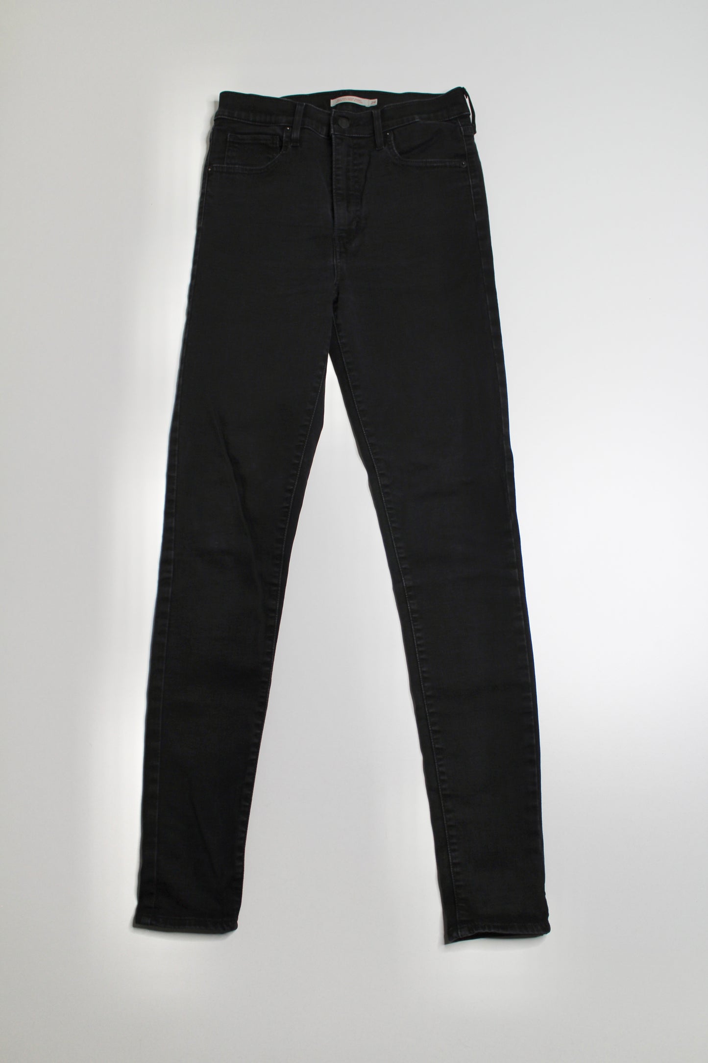 Levi's black mile high super skinny jeans, size 29 (additional 40% off)