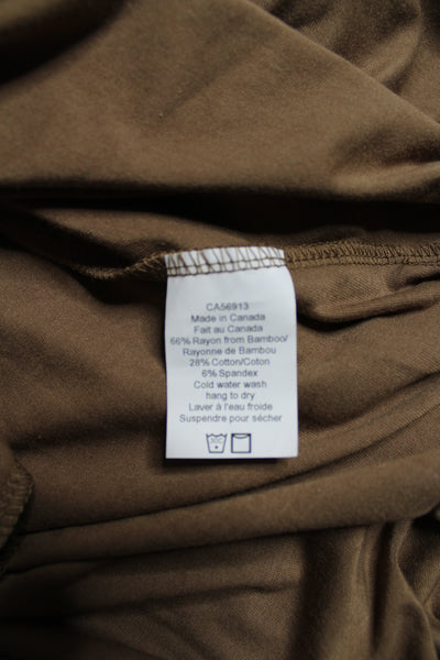 Os & Oakes americano (brown) tank maxi dress, size xl *new with tags (price reduced: was $50)