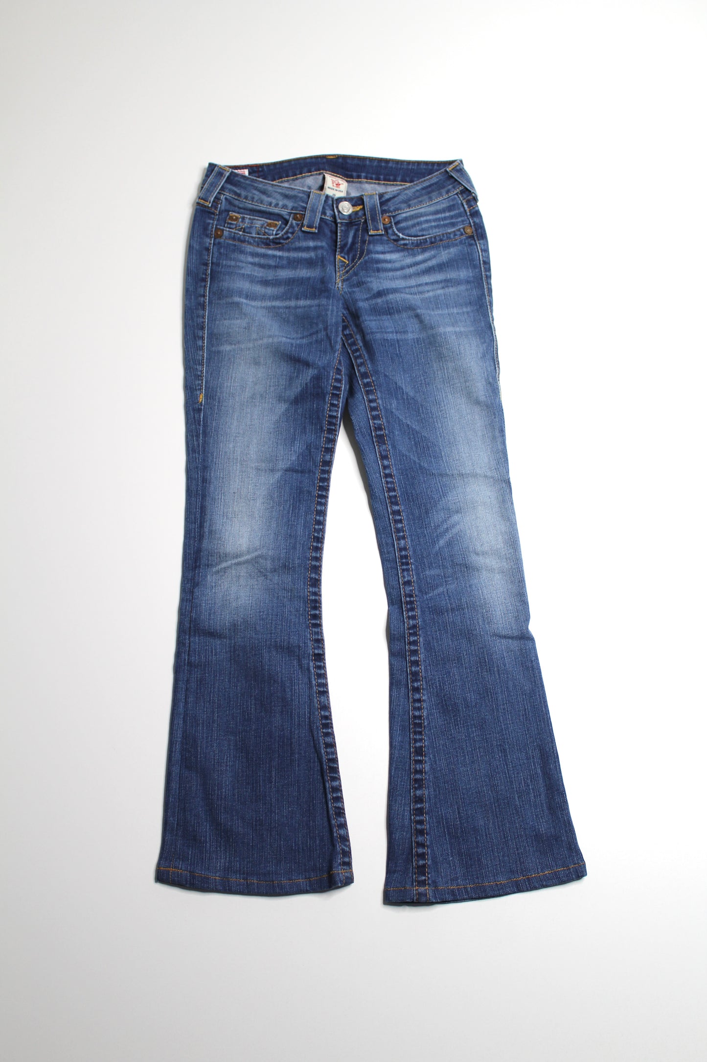 Rock & Republic low rise flare jeans, size 25 (price reduced: was $30)