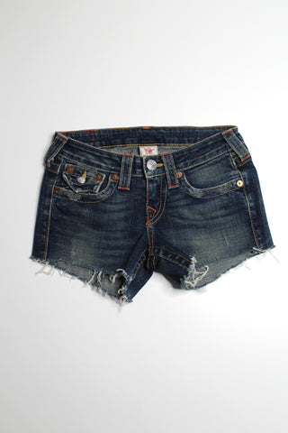Rock & Republic low rise cut off jean shorts, size 26 (price reduced: was $18)
