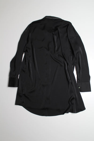 ONLY black savannah satin blouse, size small *new with tags (price reduced: was $30)