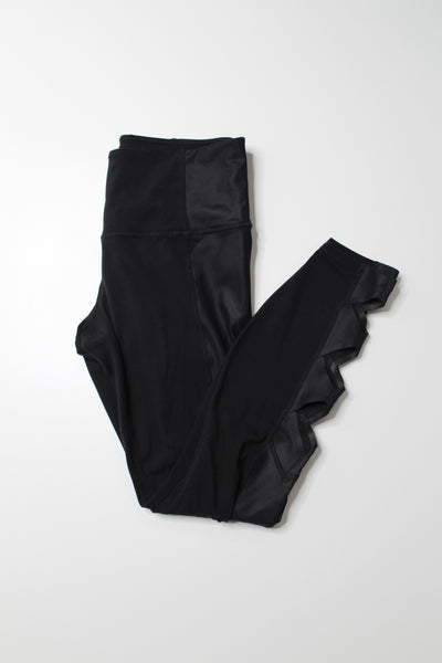 Athleta black cobra cut out leggings, size xs