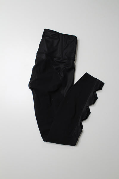 Athleta black cobra cut out leggings, size xs