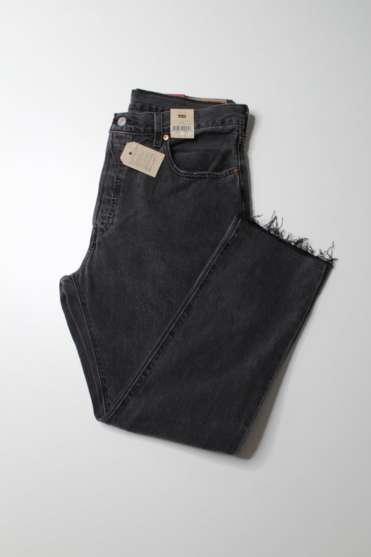 Levi’s grey wash high rise 501 jeans, size 32 *new with tags (price reduced: was $78)