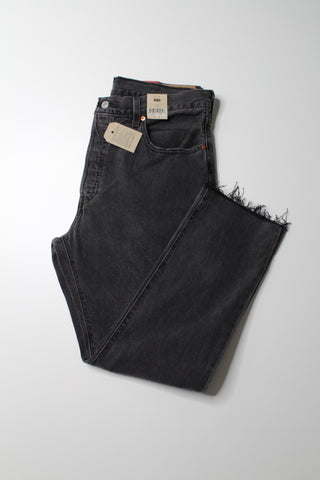 Levis grey wash high rise 501 jeans, size 32 *new with tags (price reduced: was $78)