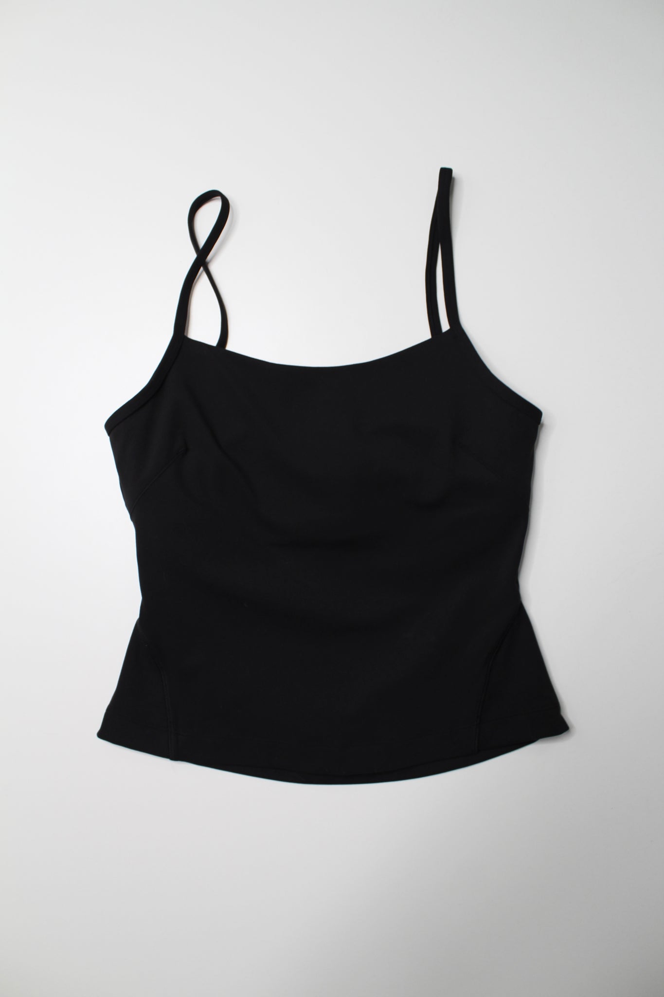 Lululemon black cross back nulu yoga tank, size 8 – Belle Boutique  Consignment
