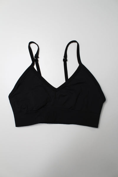 Lululemon black ‘ebb to street’ bra, size 8 *C/D cup