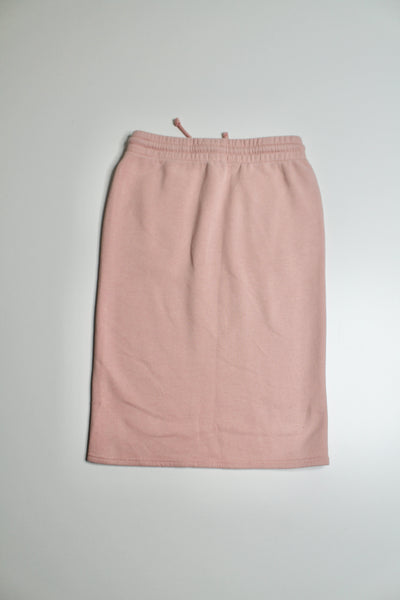 Aritzia TNA pink caribou sweat skirt, size small (price reduced: was $30)