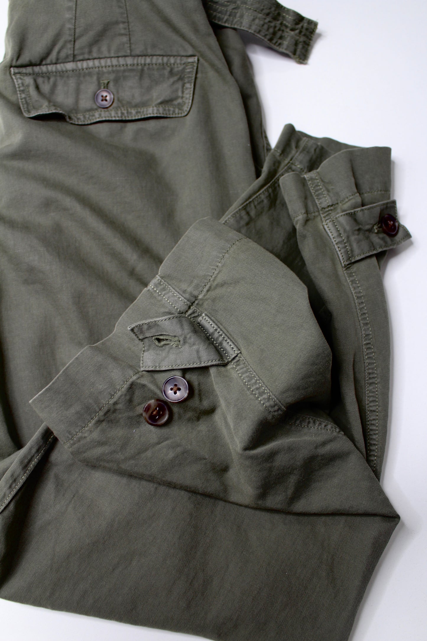 Gap green tie front pant, size 4