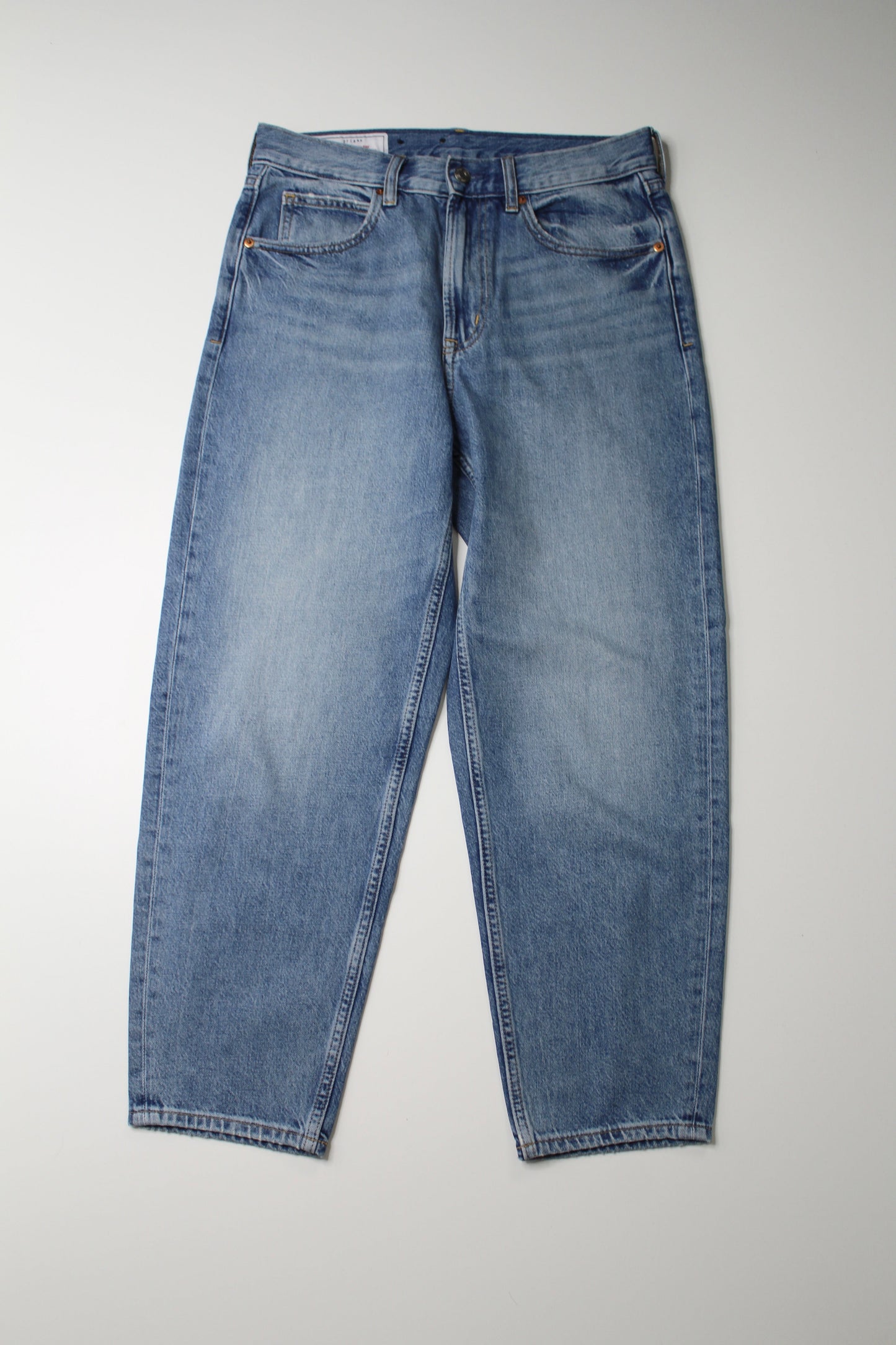 Gap ‘barrel high rise’ jeans, size 27/4 R *new