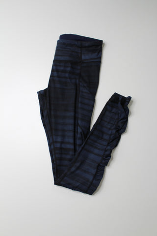 Lululemon blue/black pattern speed tight, size 6 (price reduced: was $42)