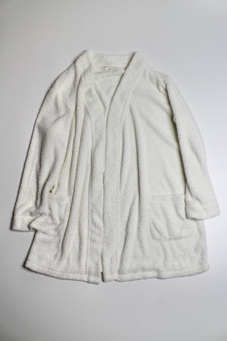 Joe Fresh x Jillian Harris cream cozy angela cardigan, size large (additional 50% off)