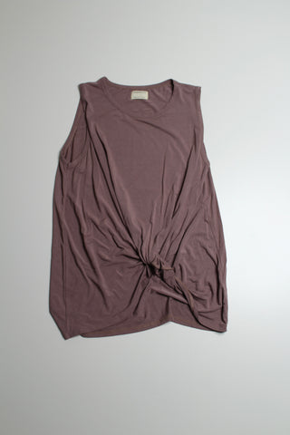 Jackson Rowe dusty rose knot front tank, size large (price reduced: was $20)