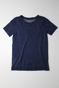 Lululemon speckled blue swiftly breeze short sleeve, size 4 (relaxed fit)