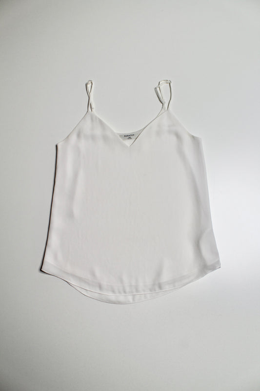 Aritzia babaton everly white camisole, size xxs