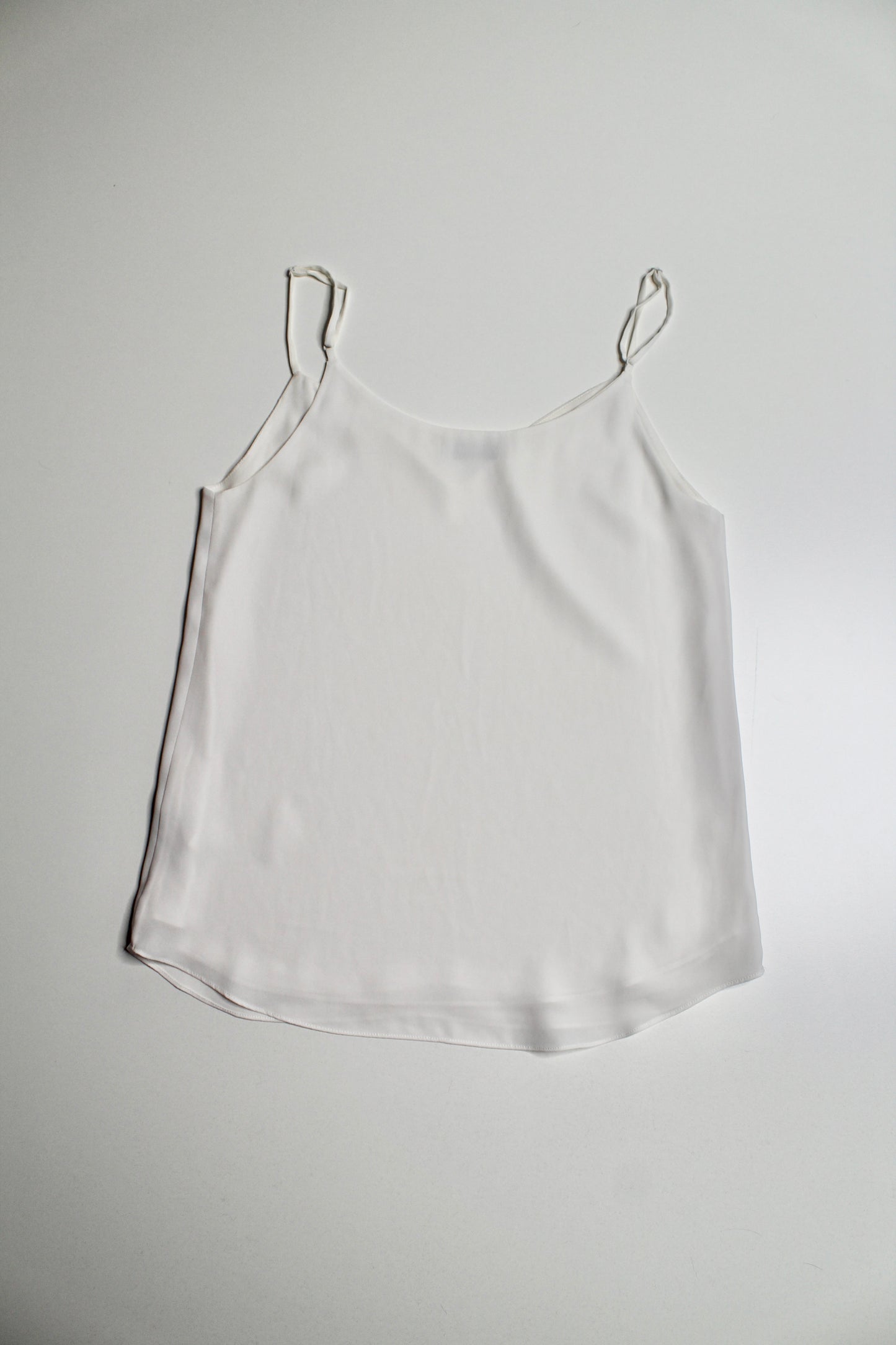 Aritzia babaton everly white camisole, size xxs